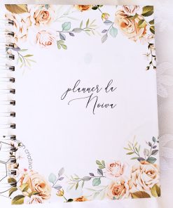 Capa Planner Noiva Floral