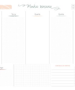 Planner Semanal Minimalista