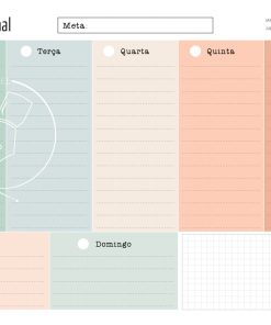 Planner Semanal Terroso