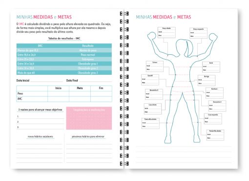 Miolo Digital - Planner Fitness Masculino e Feminino - Imagem 5