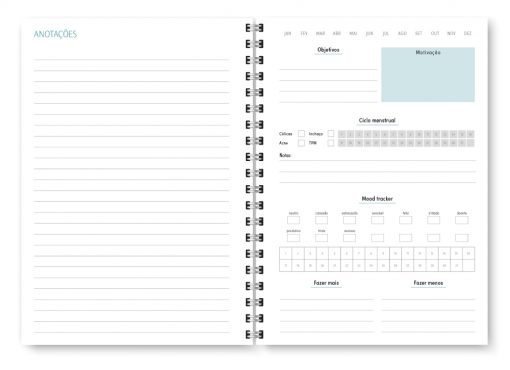 Miolo Digital - Planner Fitness Masculino e Feminino - Imagem 10