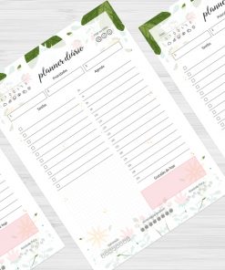 Alternative view of Arquivo digital - Planner Diário Folhas e Flores