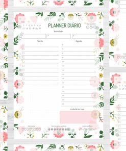 Alternative view of Arquivo digital - Planner Diário Spring