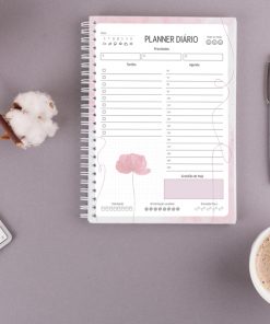 Arquivo digital - Planner Diário Watercolor