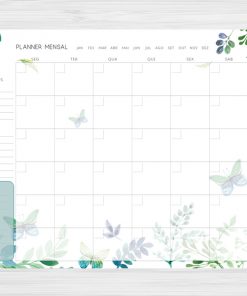 Alternative view of Arquivo digital - Planner Mensal Borboletas