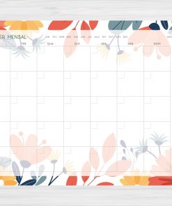 Alternative view of Arquivo digital - Planner Mensal Wild