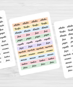 [Arquivo digital] - Adesivos Palavras