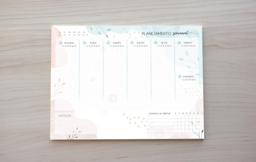 Arquivo digital - Planner semanal Rabiscos