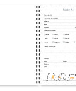 Alternative view of Miolo Digital - Caderneta de Vacinação Pet