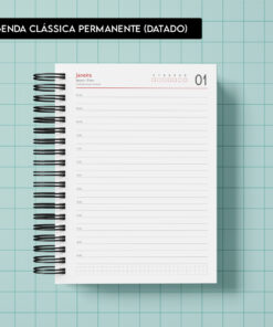 Miolo Digital - Agenda Clássica Permanente (datado)