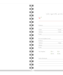 Alternative view of Miolo digital - Agenda Permanente A6 Star - 1 dia por página