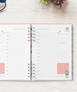 Miolo digital - Agenda Permanente A6 Star - 1 dia por página