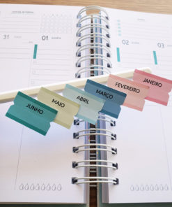 Alternative view of Arquivo digital - Abas adesivas Cores