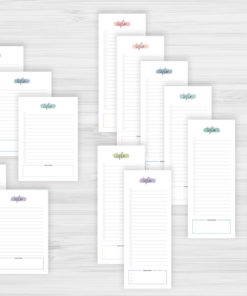 Arquivo digital - Lista e checklist Cores