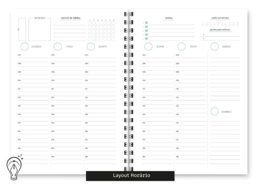 Miolo digital - Planner Cores Permanente - Imagem 12