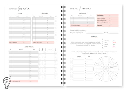 Miolo digital - Planner Cores Permanente - Imagem 16