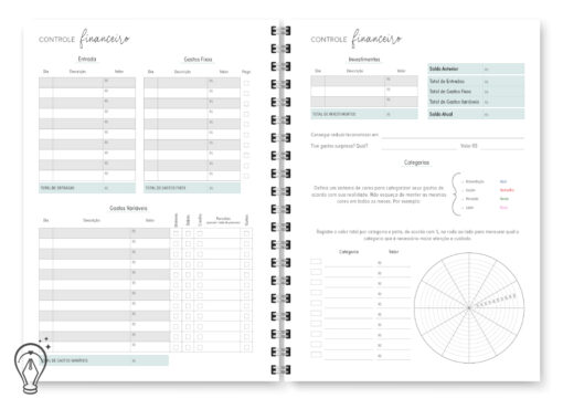 Miolo digital - Planner Cores Permanente - Imagem 18