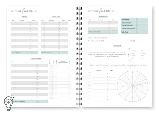 Miolo digital - Planner Cores Permanente - Imagem 20
