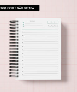 Miolo Digital - Agenda Cores Não Datada