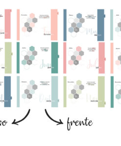 Alternative view of Arquivo digital - Divisórias Frases Cores com abas