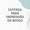 Licença estendida para impressão
