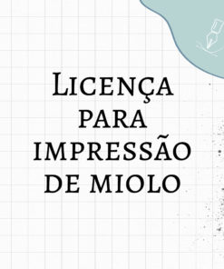 Licença estendida para impressão