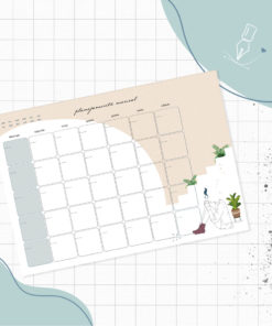 Arquivo digital - Planner Mensal Mulheres