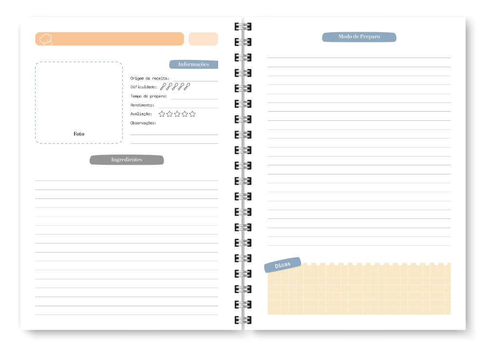 Livro de receitas digital