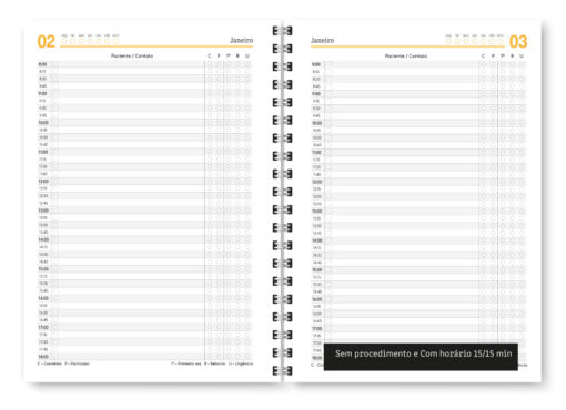 Miolo digital - Caderno de Agendamento Consultório Permanente - Imagem 2