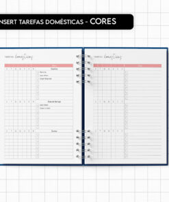 Insert Cores - Tarefas domésticas