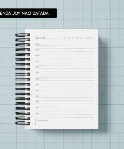 Miolo digital - Agenda Joy NÃO Datada