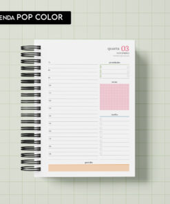 Miolo digital - Agenda Pop Color 2026