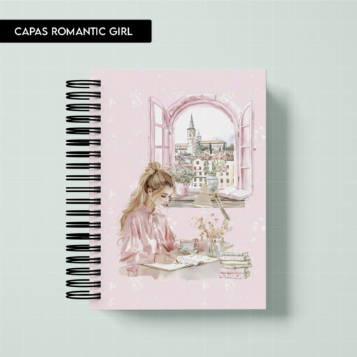Arquivo digital - Capa Romantic Girl - Imagem 2