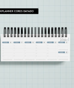 Miolo digital - DeskPlanner Cores 2026