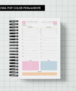Alternative view of Miolo digital - Agenda Pop Color Permanente