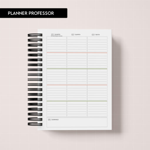 Miolo digital - Planner Professor 2025