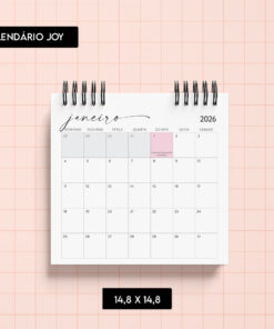 Alternative view of Arquivo digital - Calendário Joy 2026