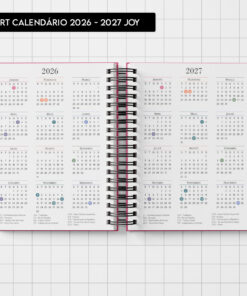 Insert - Calendário Joy A5 2026-2027