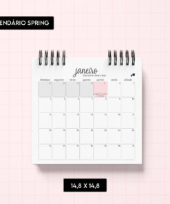 Alternative view of Arquivo digital - Calendário Spring 2026