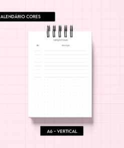 Alternative view of Arquivo digital - Calendário Cores 2026