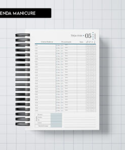 Miolo Digital - Agenda Manicure | Datado 2027