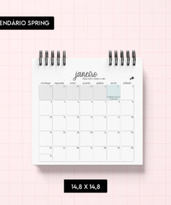 Alternative view of Arquivo digital - Calendário Spring 2027