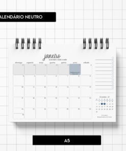 Arquivo digital - Calendário Neutro 2027