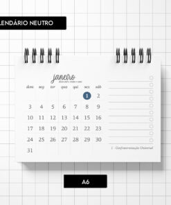 Arquivo digital - Calendário Neutro 2027 - Imagem 6