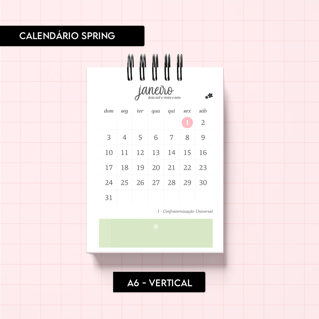 Arquivo digital - Calendário Spring 2027 - Imagem 8