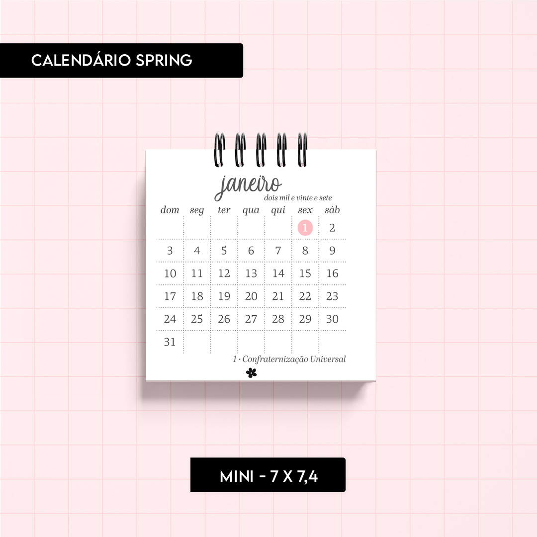 Arquivo digital - Calendário Spring 2027 - Imagem 10
