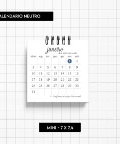 Arquivo digital - Calendário Neutro 2027 - Imagem 10