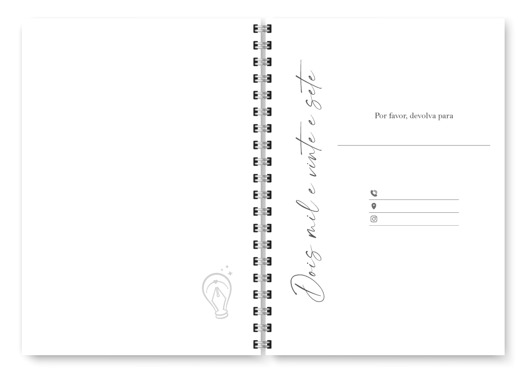 Miolo digital - Planner Joy 2027 - Imagem 2