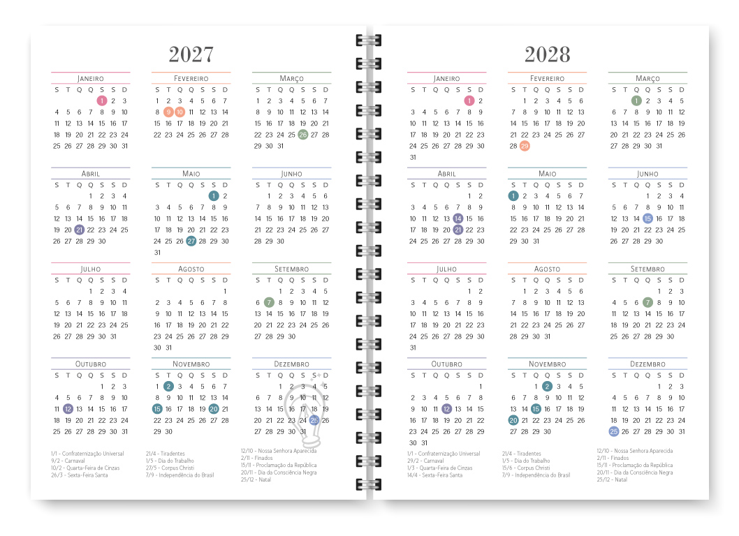 Miolo digital - Planner Joy 2027 - Imagem 3