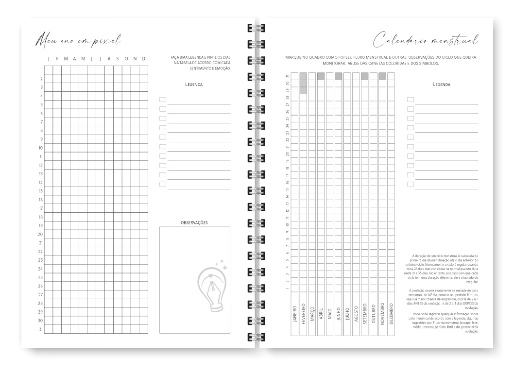 Miolo digital - Planner Joy 2027 - Imagem 5
